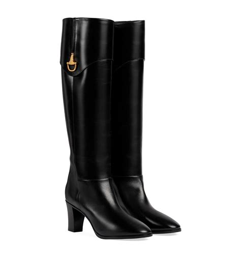 gucci ladies riding boots|harrods Gucci knee high boots.